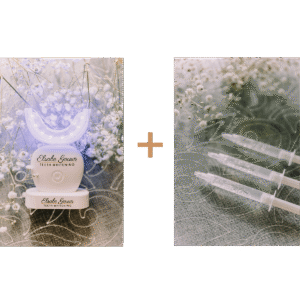 Pro Bundle 8: Teeth Whitening Gel Syringes + LED Wireless Whitening Light